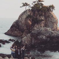 The beach at Haesindang Park
