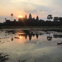 Ankor Wat at sunrise