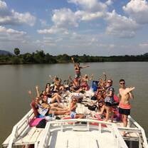 Boat trip in Kampot
