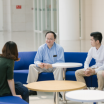 faculty and students