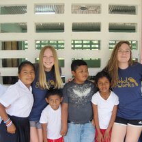 Being with the kids at the school we worked at was a highlight for me! They were so cute and so excited to talk with us.