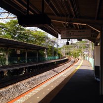 about to take the train