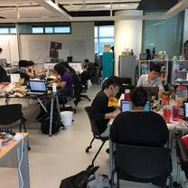 Sage Corps Fellows cohort immersing themselves in a collaborative environment.
