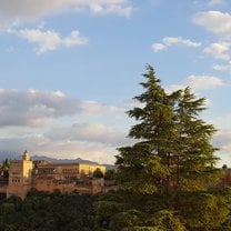 Alhambra from a Carmen in the Albaicin