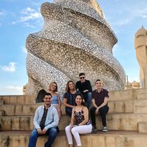 Checking out Gaudi's architecture 