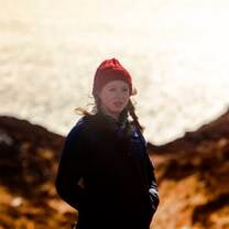Spring 18' Intern Fiona in the feild on her work placement with Island View Riding School in Co. Sligo 