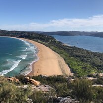 A lookout over the ocean of Palm Beach. 
