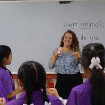 Teaching to students 
