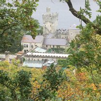 Amazing castle at Glen Veigh National Park.