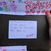 Card from kids 