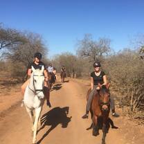 Bareback ride through the bush