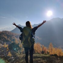Budapest is so central that traveling around Europe on the weekends is so easy and accessible! This is a picture from one of my favorite trips to the Julian Alps in Slovenia!