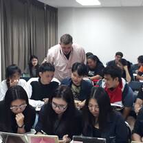 Helping my students