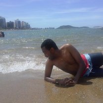 My first visit to a Brazilian beach was in the Praia Area Preta in Guarapari, state of Espírito Santo.