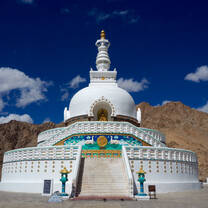 Shanti Stupa at Leh