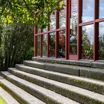Chester College campus steps