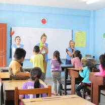English class at SKIP