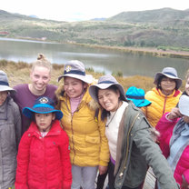 A trip to a near lake, all the girls where so happy this day