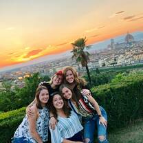 Sunset in Florence