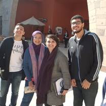 Good time with project members