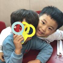 6 yo. students during "science day" at my hagwon 
