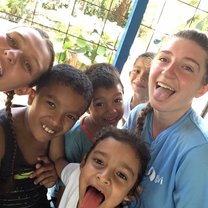 Making friends with the other volunteers from all over the world was one of the best things about my trip