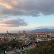 A view of Florence from the Piazzale Michelangelo
