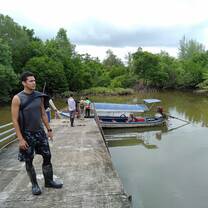 Picture my me at the docks of Koh Ra
