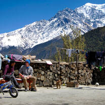 Near the Himalayas