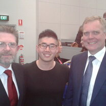 Met the President of the Federal Senate and the Speaker of the Federal House.