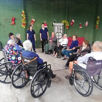 Corteza Amarilla Session of physical therapy