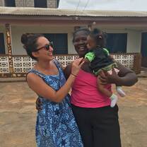 volunteer in Ghana