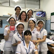 Nurses at the hospital