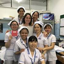 Nurses at the hospital