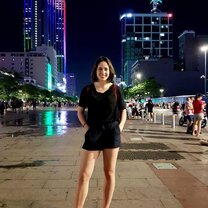 In the city