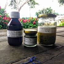 medicine in containers