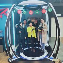 VR xmas with lovely interns