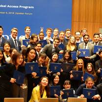 BHGAP Students from over 15 countries celebrating the end of these amazing exchange. 