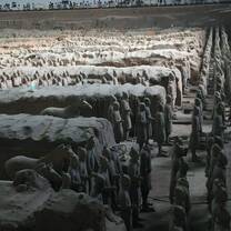 Terracotta solders in xian