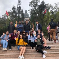 Lantau trip in Hong Kong overseeing the Big Buddha 