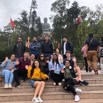 Lantau trip in Hong Kong overseeing the Big Buddha