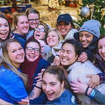 Group of girls smiling