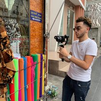 Night Market in Thailand Students from France visiting the night market