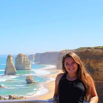 12 Apostles rock formations located on the Great Ocean Road.