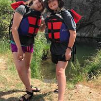 End of year rafting camping trip