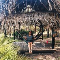 Hammocks near housing