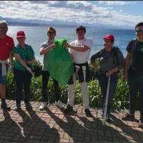 We regularly hike along Plettenberg Bay’s beaches to clean up marine debris. Unfortunately we live in a world where people still expose of their rubbish from vessels, in rivers or on beaches. 