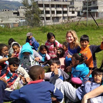 These are some of the children I taught. 4th grade class that was truly inspiring to me. 