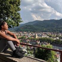 Myiah Smith Overlooking Freiburg with Gratification and Ease
