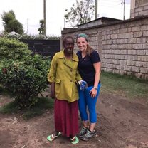 Orphanage  One of the lovely ladies I had the pleasure of working with at the orphanage.